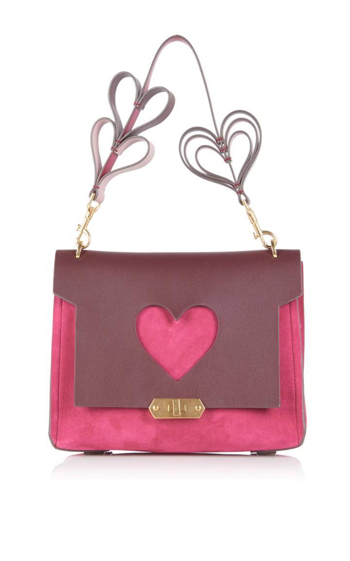 Anya Hindmarch Bathurst X Heart Satchel