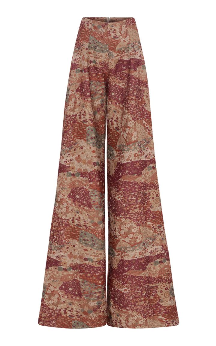 Moda Operandi Raisa Vanessa Jacquard Flared Pants