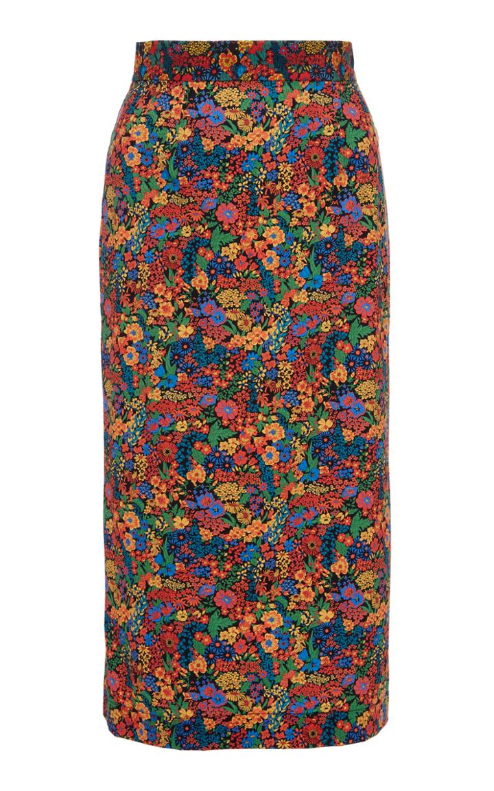 Alcoolique Araka Tubolar Midi Skirt