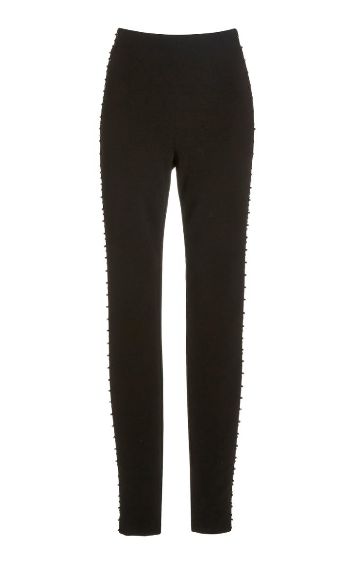 Moda Operandi Semsem Crystal-embellished Stretch Jersey Leggings
