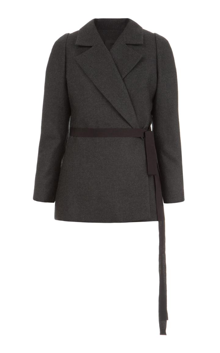 Lake Studio Silk Peplum Blazer