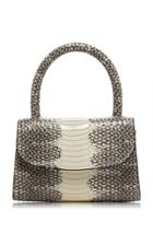 By Far Mini Graphic Snake Print Leather Bag