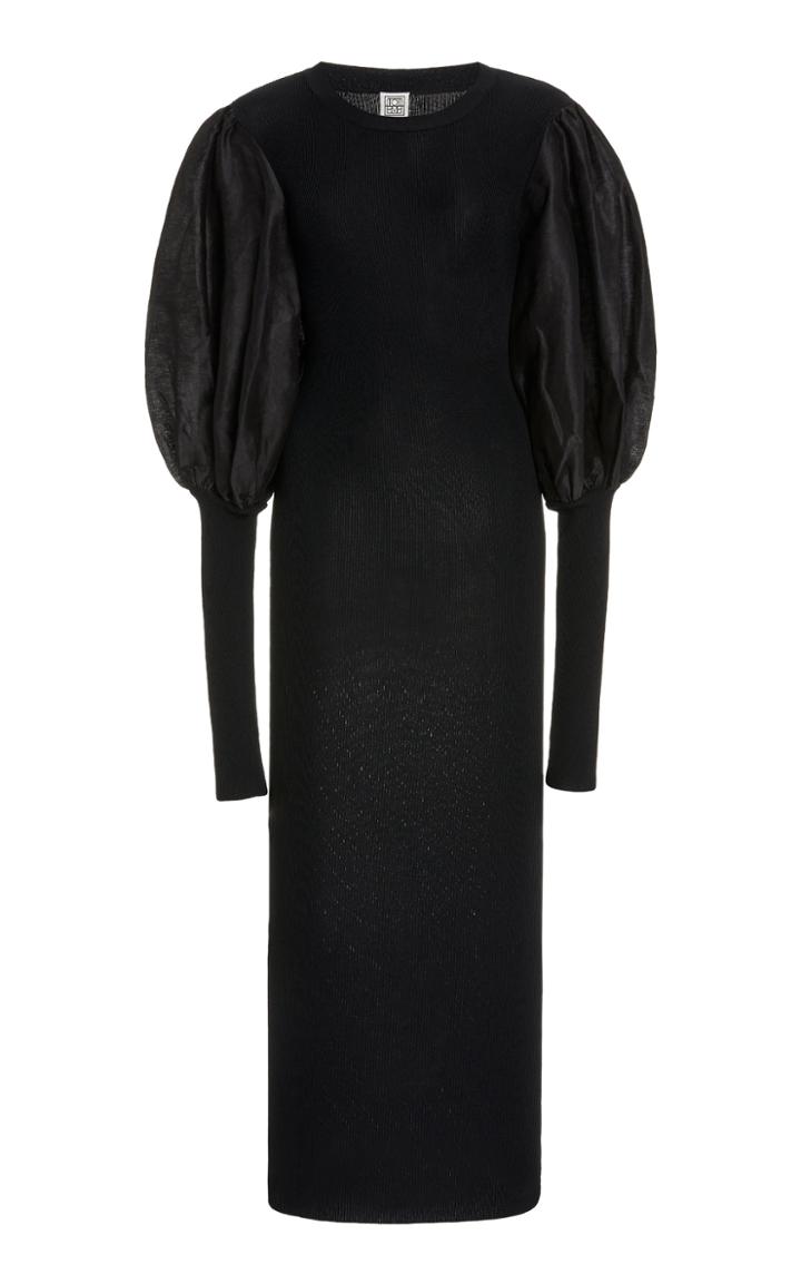 Toteme Vignola Stretch-knit Maxi Dress