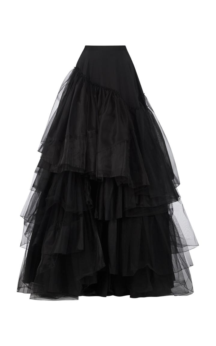 Burberry Big Black Tulle Skirt