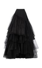 Burberry Big Black Tulle Skirt
