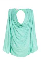 Nervi Carol Draped Printed Stretch-jersey Mini Dress