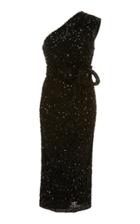 Rachel Gilbert Kristie One-shoulder Sequin Dress