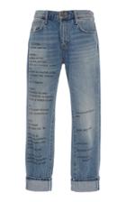 Johanna Ortiz Amazonia Mid-rise Straight-leg Denim
