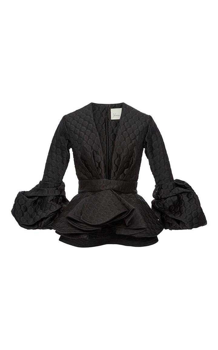 Johanna Ortiz Maia Origami Peplum Top