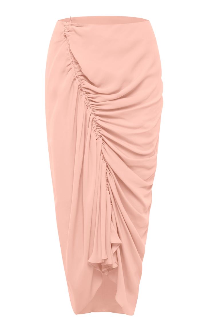 Bianca Spender Asymmetrical Gathered Skirt