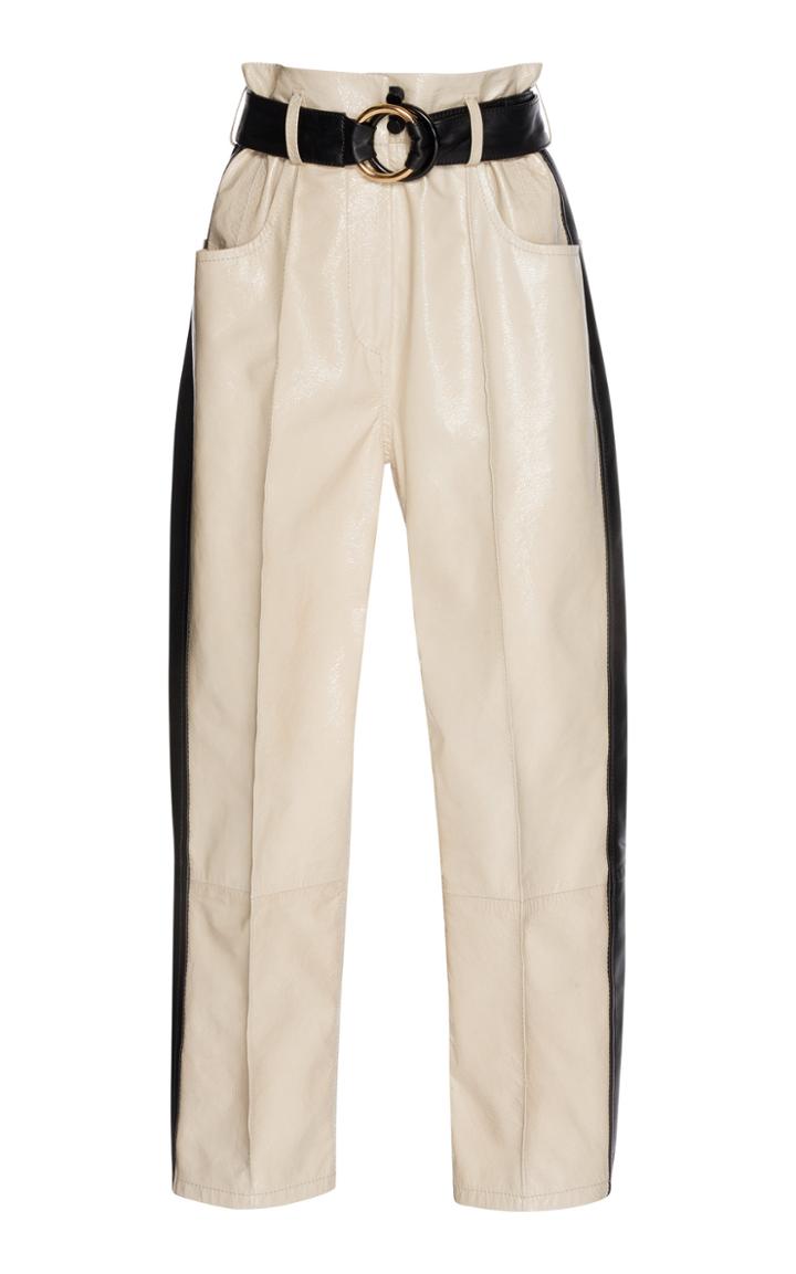 Petar Petrov Hye Patent Leather Pant