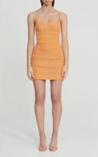 Moda Operandi Significant Other Gianna Draped Jacquard Mini Dress