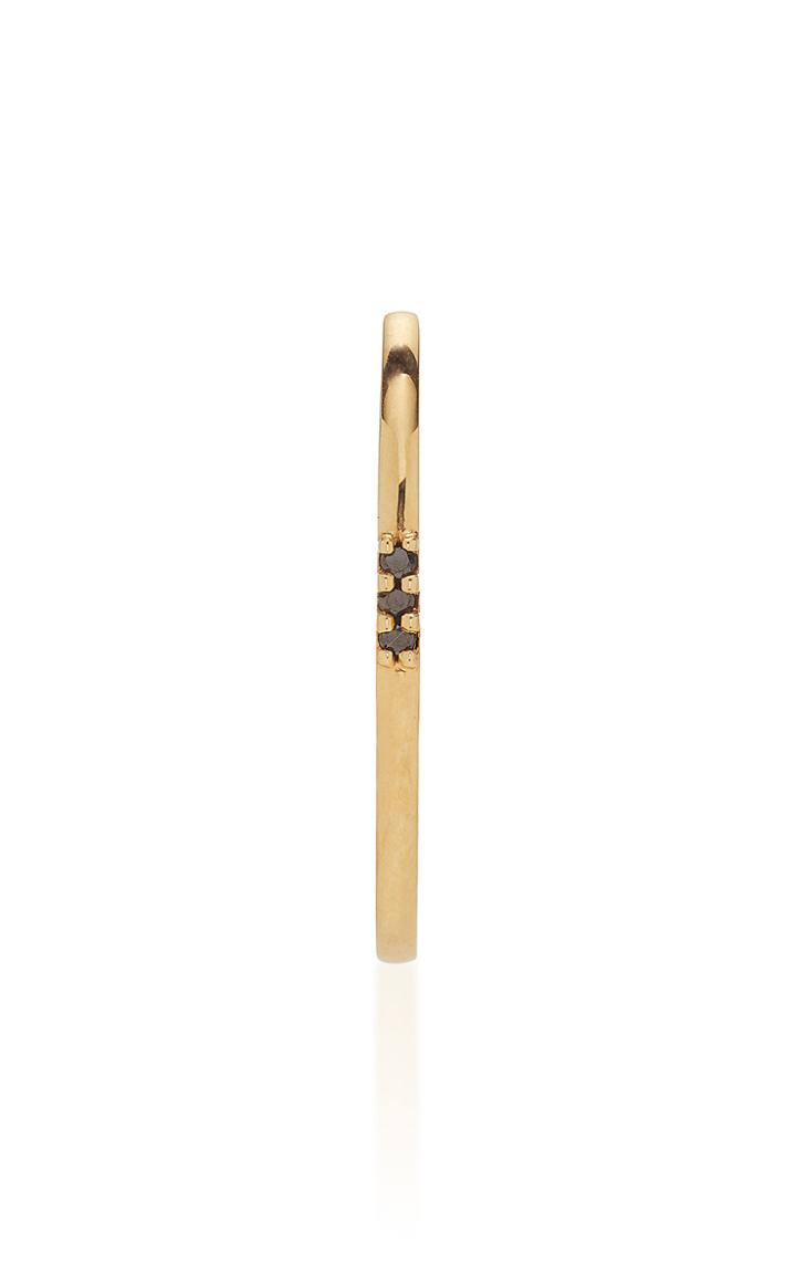 Aurate M'o Exclusive: Single Diamond Cuff Earring