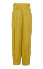 Moda Operandi Tibi Wesson Linen Double Waisted Sculpted Baggy Pants Size: 00