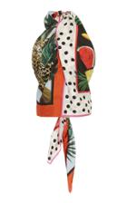 Moda Operandi Dolce & Gabbana Printed Wrap Halter Top Size: 36