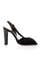 Co Diagonal Strap Slingback