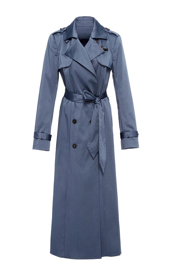 Hensely Long Trench Coat