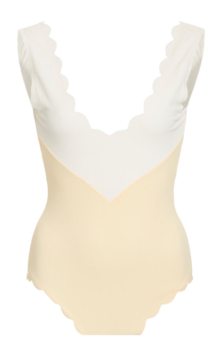 Marysia Swim Kamas Scalloped Swimsuit