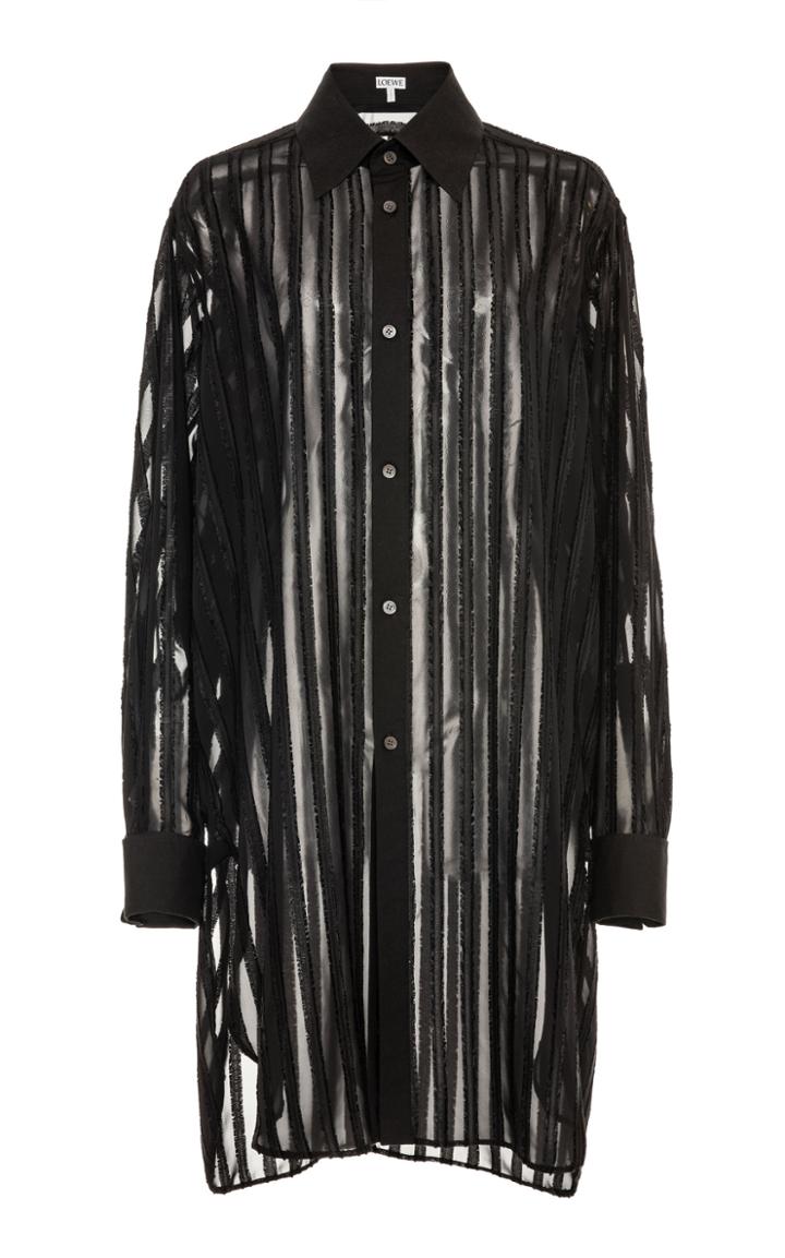 Moda Operandi Loewe Striped Fil Coupe Tunic Top Size: 34