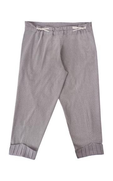 Daneh Cropped Pants With Cuff Detail