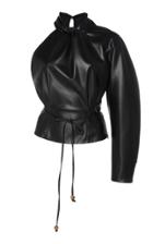 Nanushka Elodia One-shoulder Faux Leather Top Size: Xs