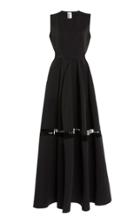 Moda Operandi Maison Rabih Kayrouz Pointelle-trimmed Faille Dress Size: 34