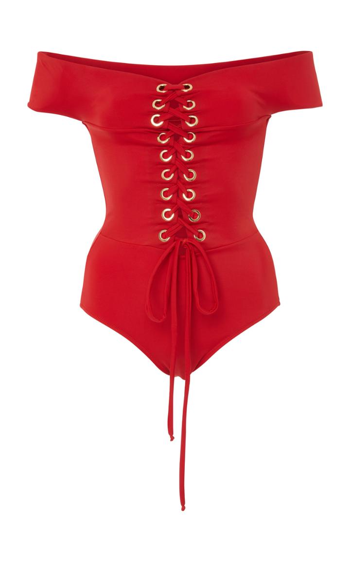 Oye Swimwear Marion Tied Up Swimsuit