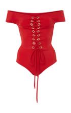 Oye Swimwear Marion Tied Up Swimsuit