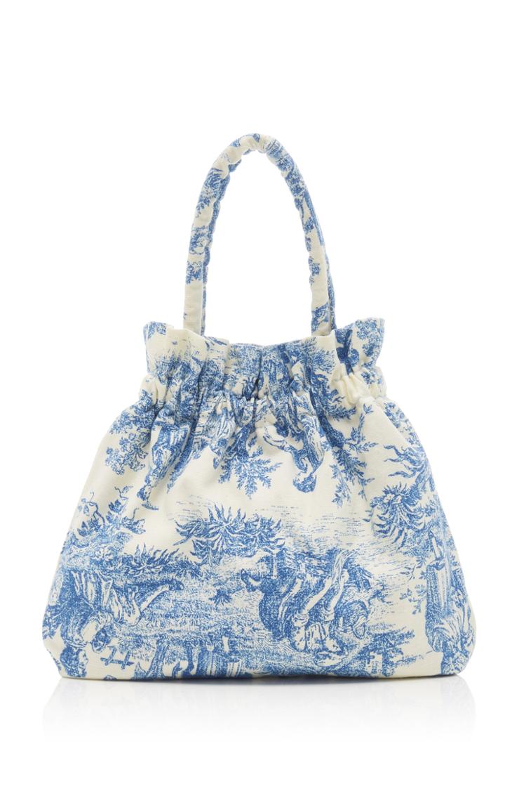 Nst Studio Toile De Jouy Cotton Pouch
