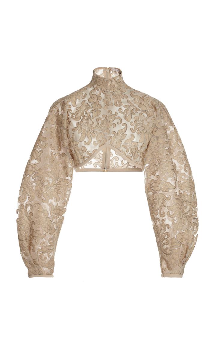 Moda Operandi Emilia Wickstead Eldora Fil Coupe Cropped Top