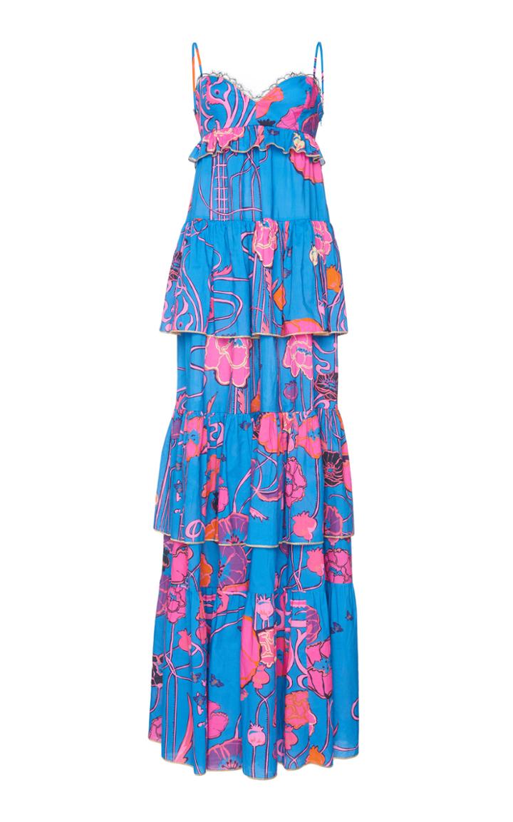 Dundas Ruffled Maxi Dress