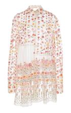 Rahul Mishra Blossom Floral-embroidered Organza Jacket
