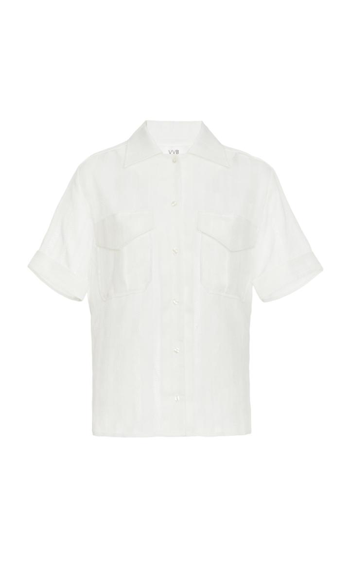 Victoria Victoria Beckham Gauze Button-down Shirt