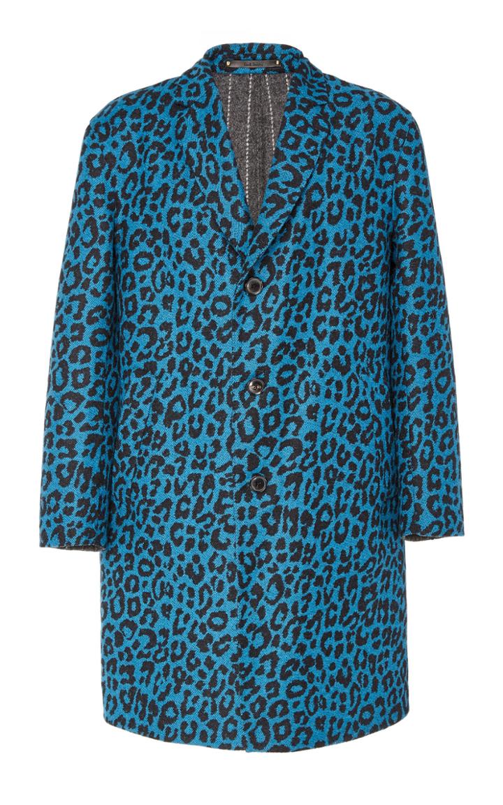 Paul Smith Cheetah Double Face Coat