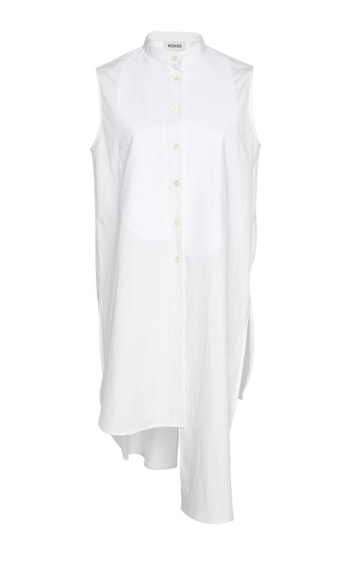 Monse Asymmetric Sleevless Bib Shirt