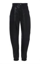 Attico Faux Leather Tapered Pant