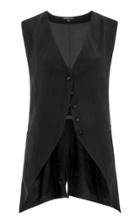 Moda Operandi Ann Demeulemeester Wool Reversable Waistcoat