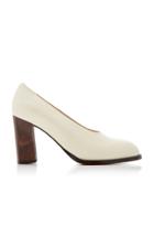 Co Ivory Leather Pump