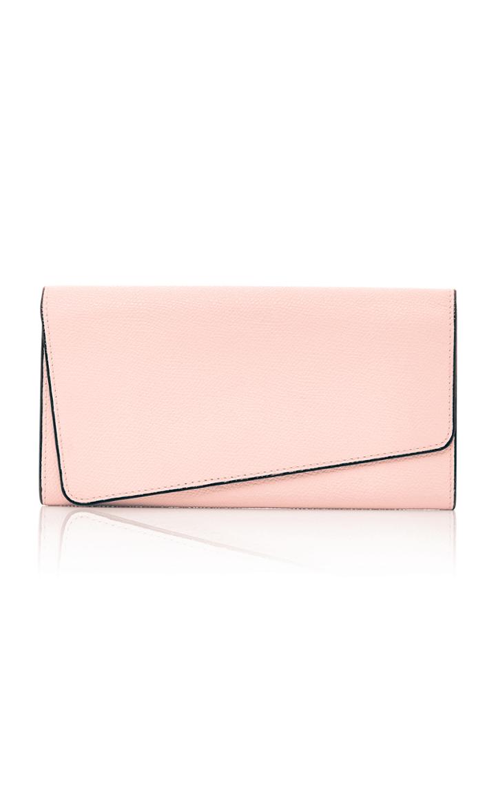 Valextra Twist Leather Wallet