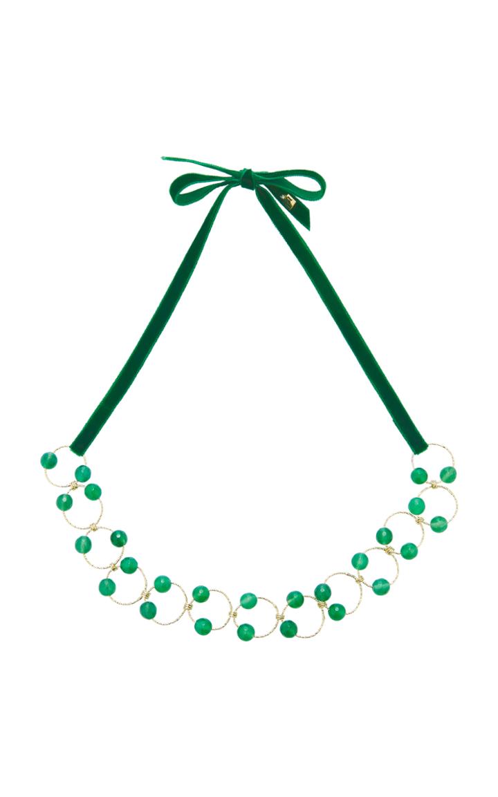 Rosantica Universo Green Quartz Necklace