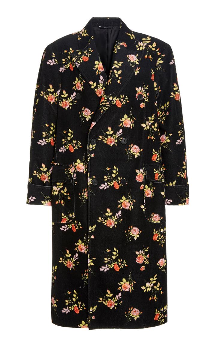 Moda Operandi R13 Oversized Floral Double-breasted Coat