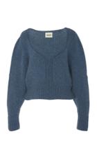 Khaite Charlette Low Neck Cashmere Sweater