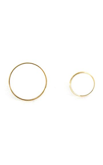 Moda Operandi Peter Do Mismatched Stone Stud Earrings