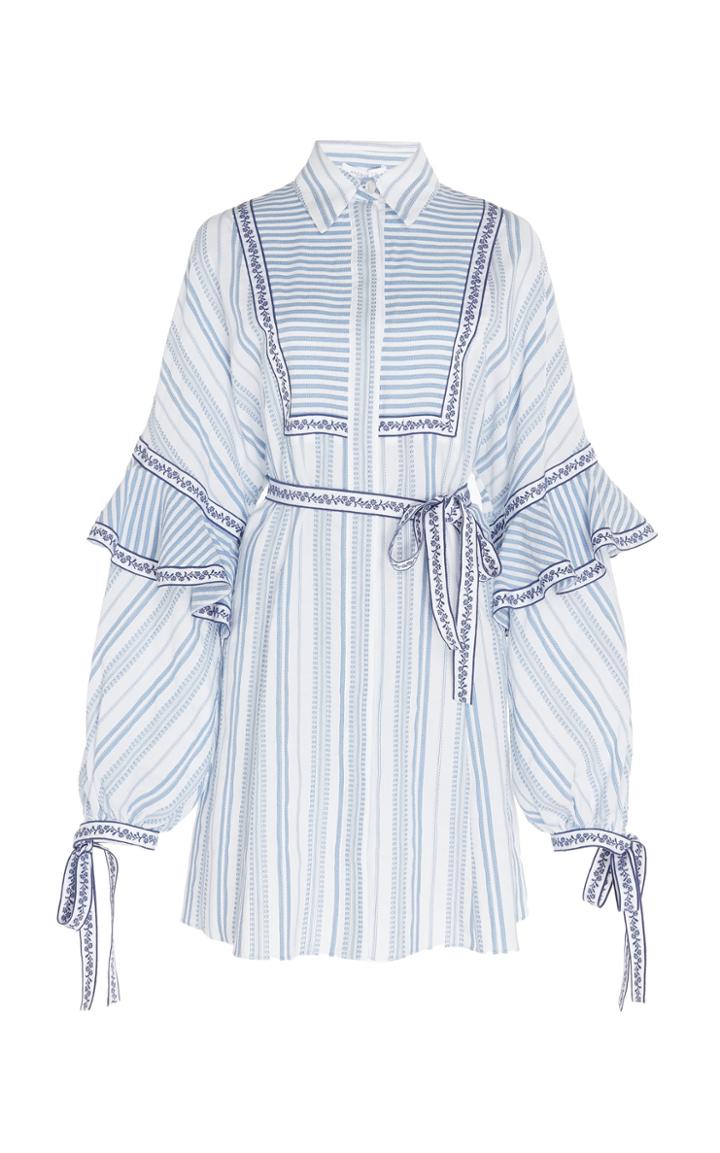 Andrew Gn Striped Tunic