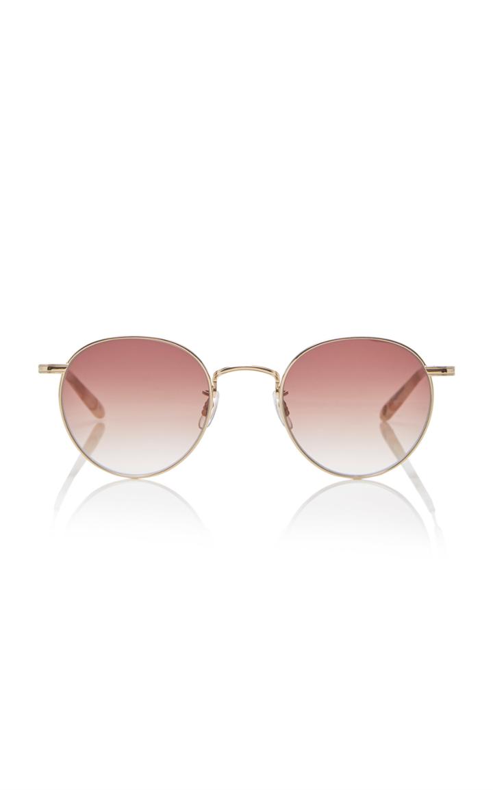 Garrett Leight Wilson M49 Aviator Metal Sunglasses