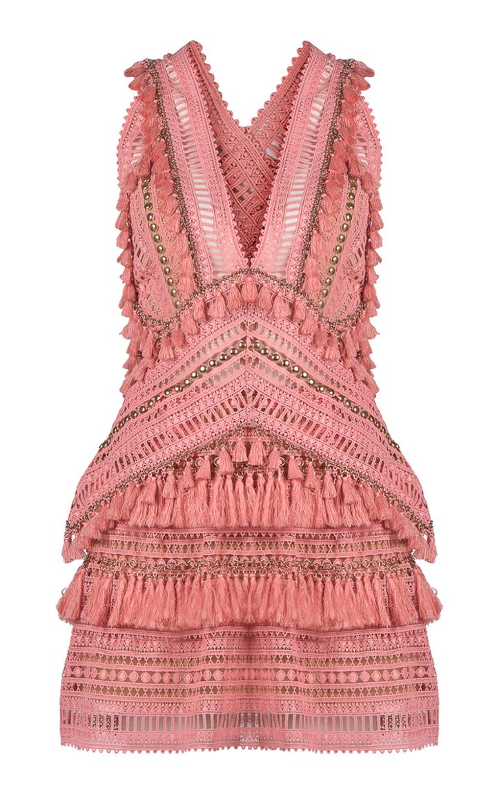 Thurley Fox Trot V-neck Mini Dress