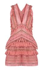 Thurley Fox Trot V-neck Mini Dress