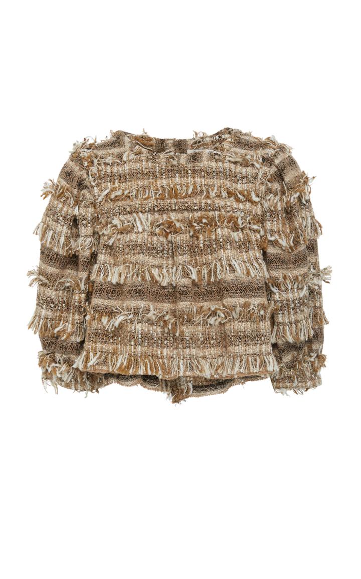 Loveshackfancy Zelda Frayed Top