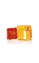 Moda Operandi Jane Taylor One Of A Kind Cirque Adagio Ring With Citrine Size: 7