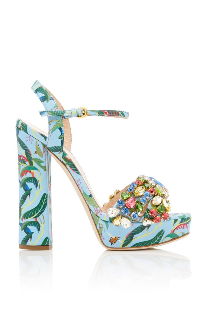 Gedebe Jo Azure Platform Sandal